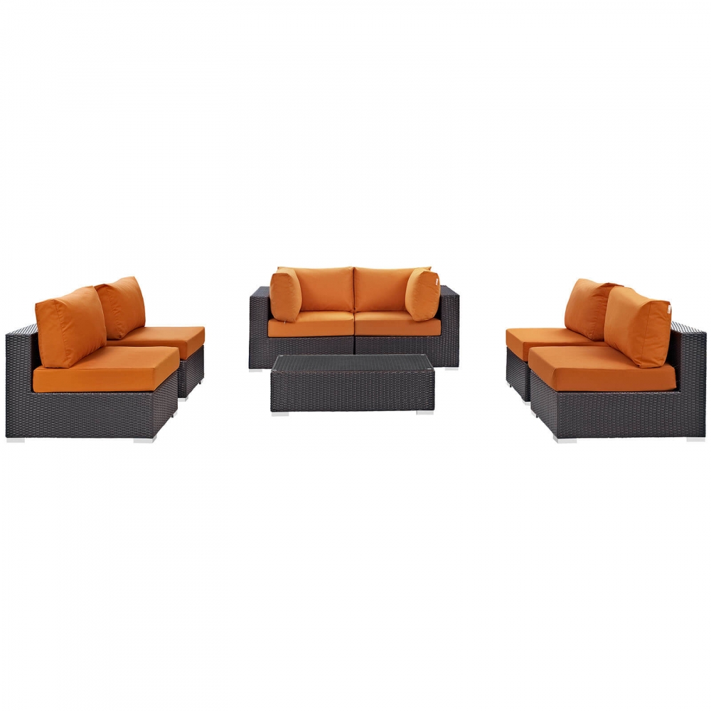 Outdoor lounge furniture CUB EEI 2164 EXP ORA SET MOD