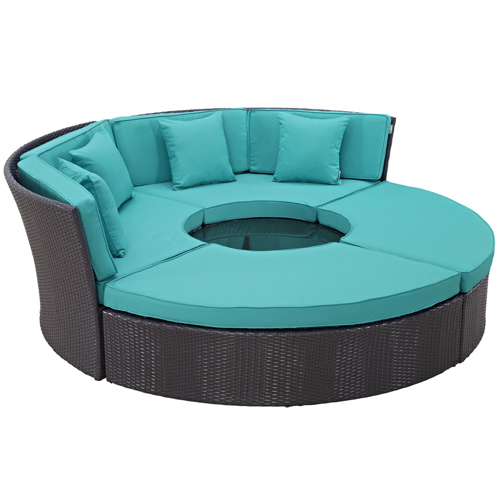 Outdoor lounge furniture CUB EEI 2171 EXP TRQ SET MOD