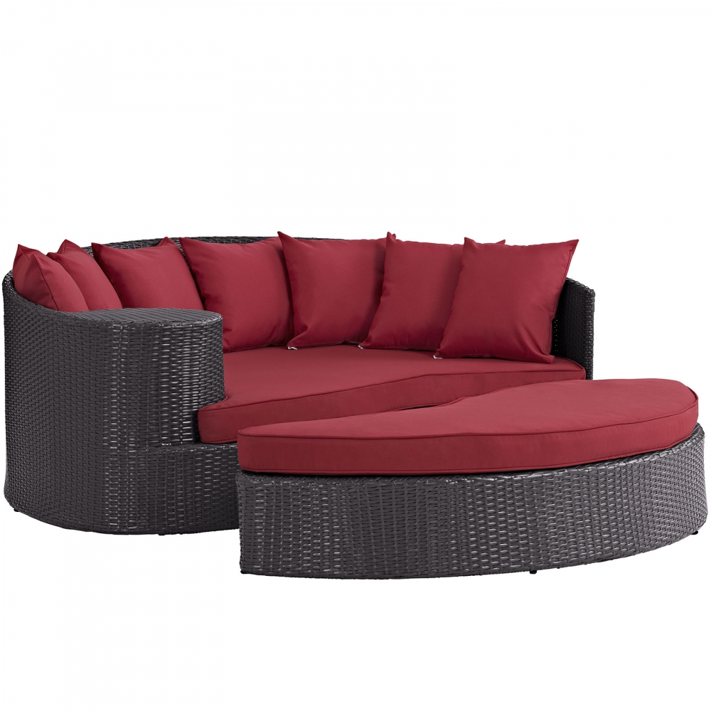 Outdoor lounge furniture CUB EEI 2176 EXP RED MOD