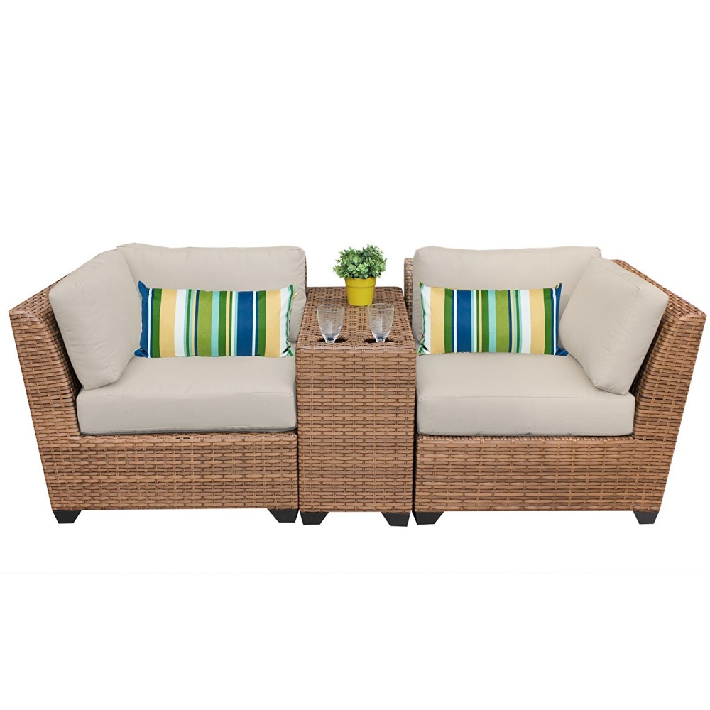 Outdoor lounge furniture CUB LAGUNA 03b BEIGE TKC
