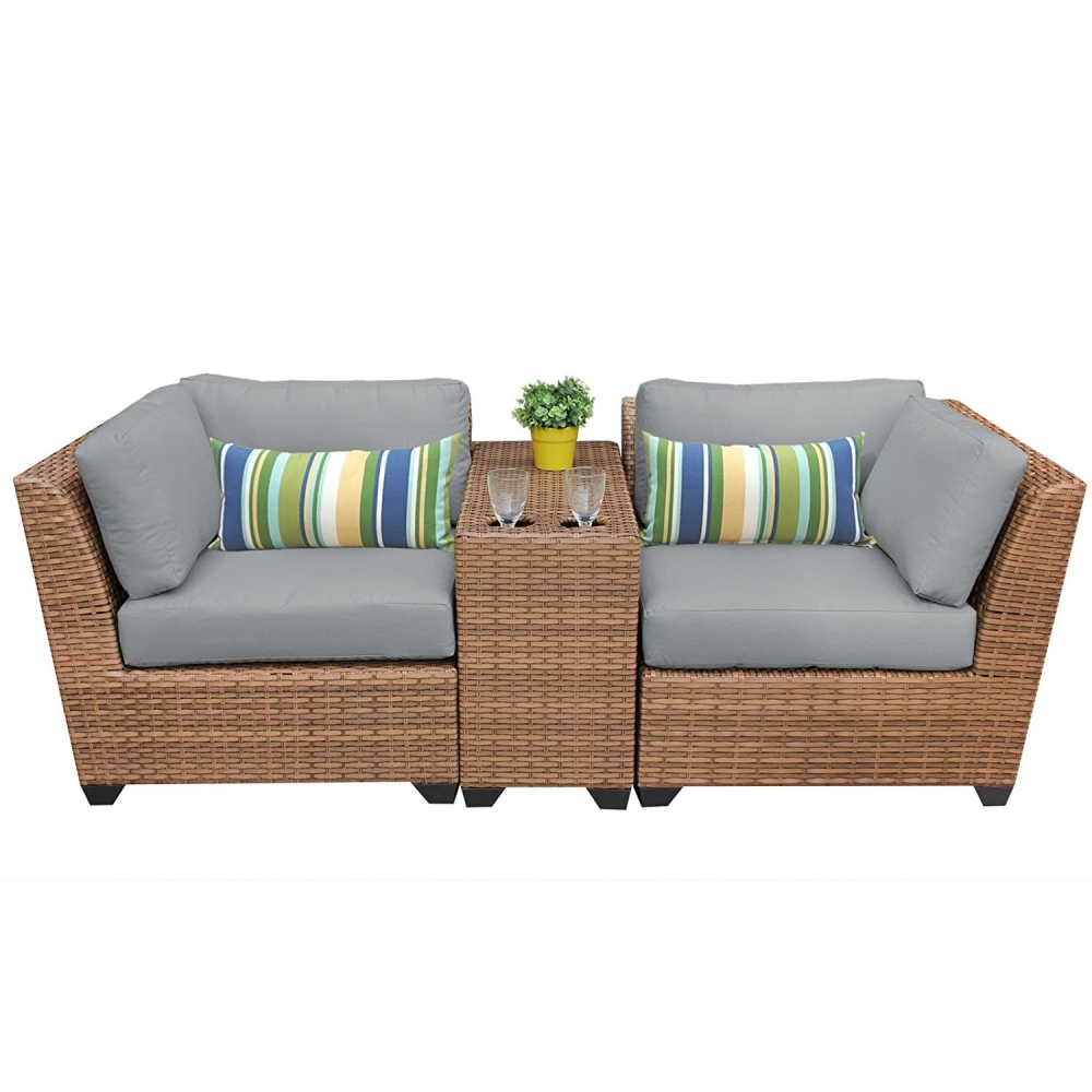 Outdoor lounge furniture CUB LAGUNA 03b GREY TKC
