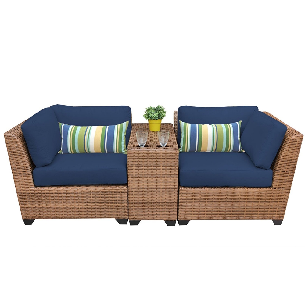 Outdoor lounge furniture CUB LAGUNA 03b NAVY TKC