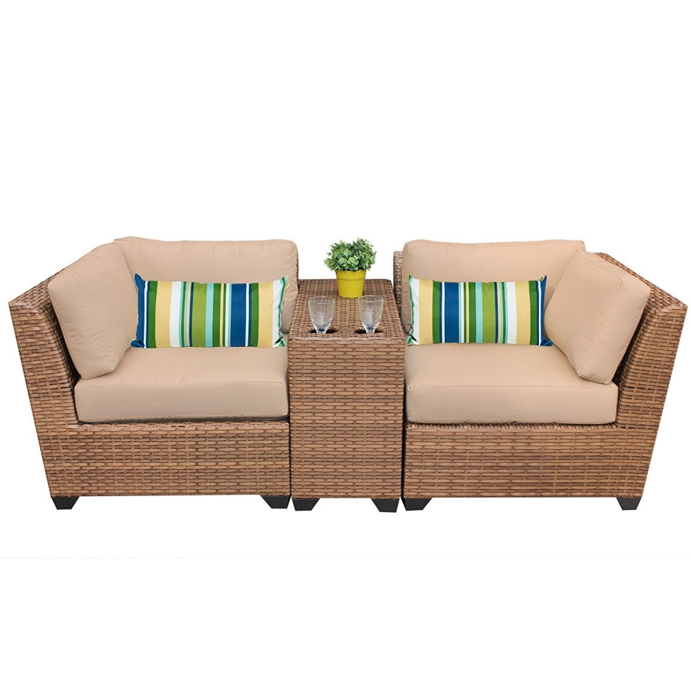 Outdoor lounge furniture CUB LAGUNA 03b WHEAT TKC