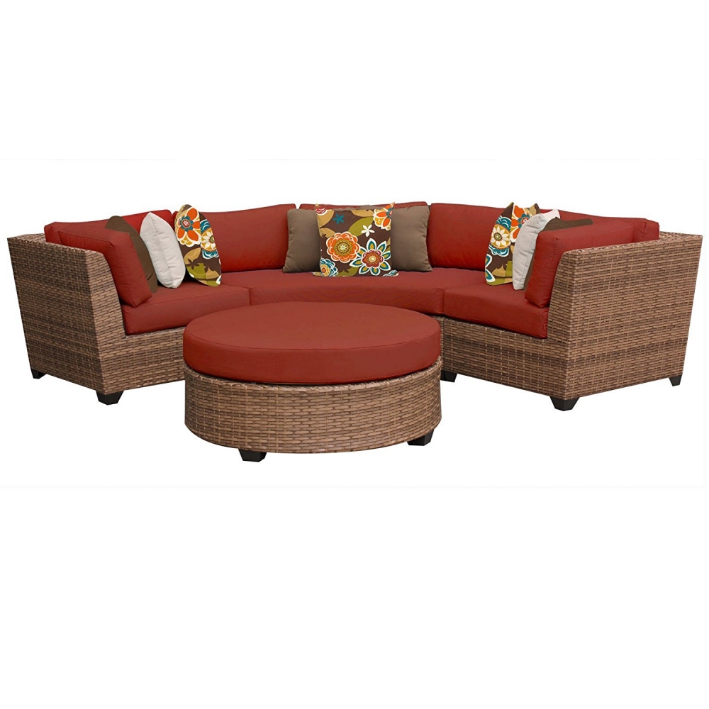 Outdoor lounge furniture CUB LAGUNA 04a TERRACOTTA TKC