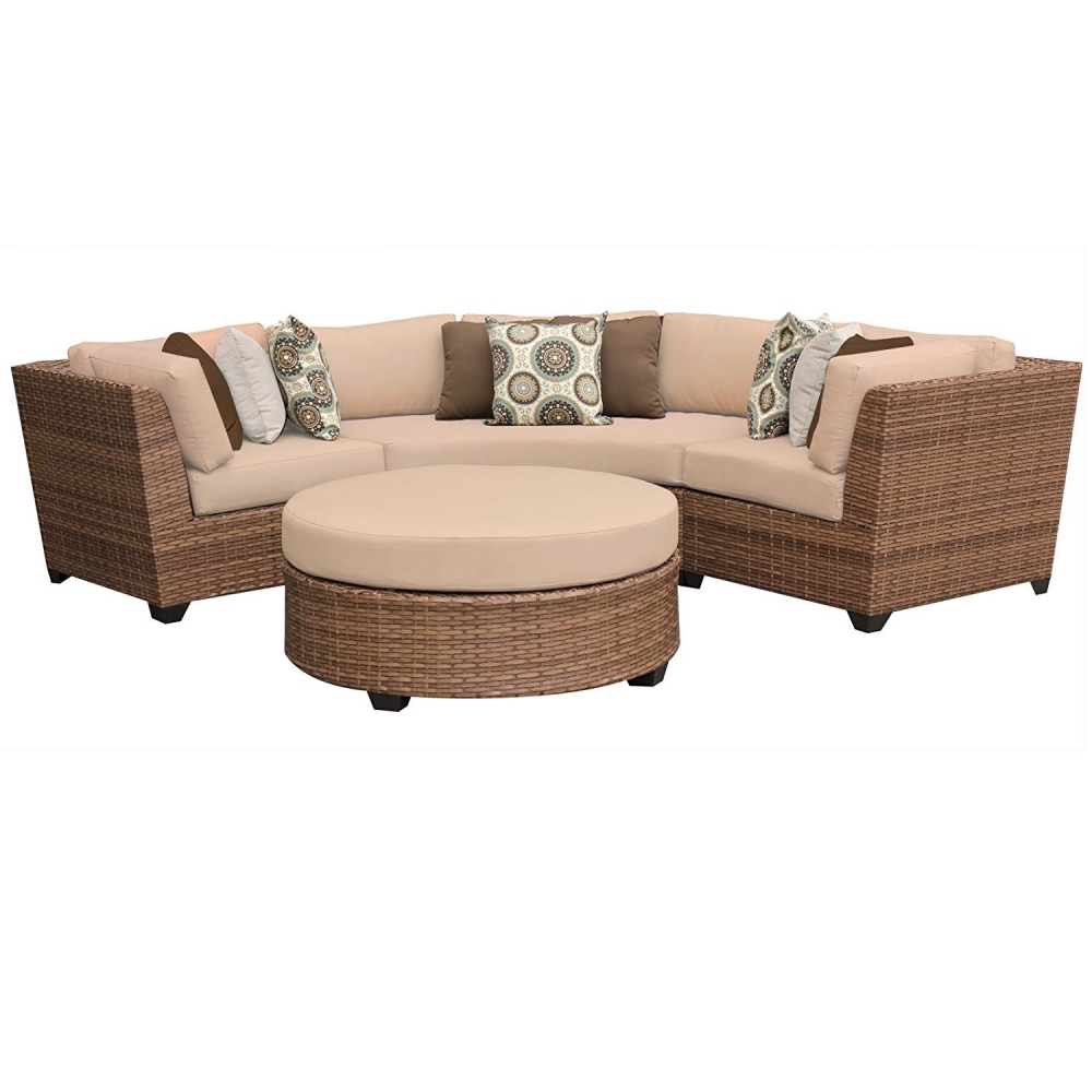 Outdoor lounge furniture CUB LAGUNA 04a WHEAT TKC