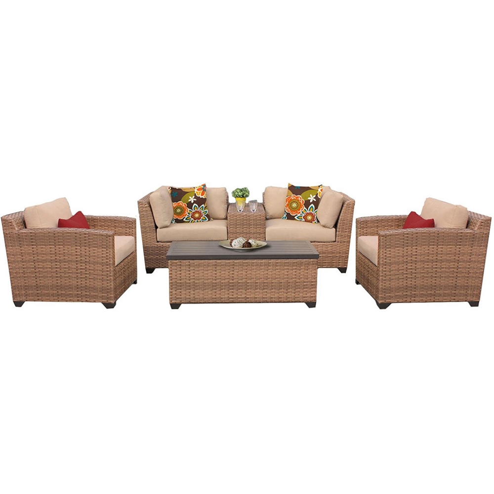 Outdoor lounge furniture CUB LAGUNA 06d WHEAT TKC