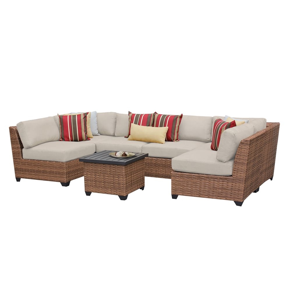 Outdoor lounge furniture CUB LAGUNA 07c BEIGE TKC