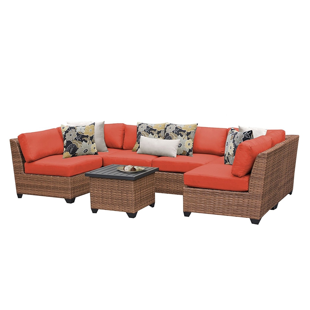 Outdoor lounge furniture CUB LAGUNA 07c TANGERINE TKC