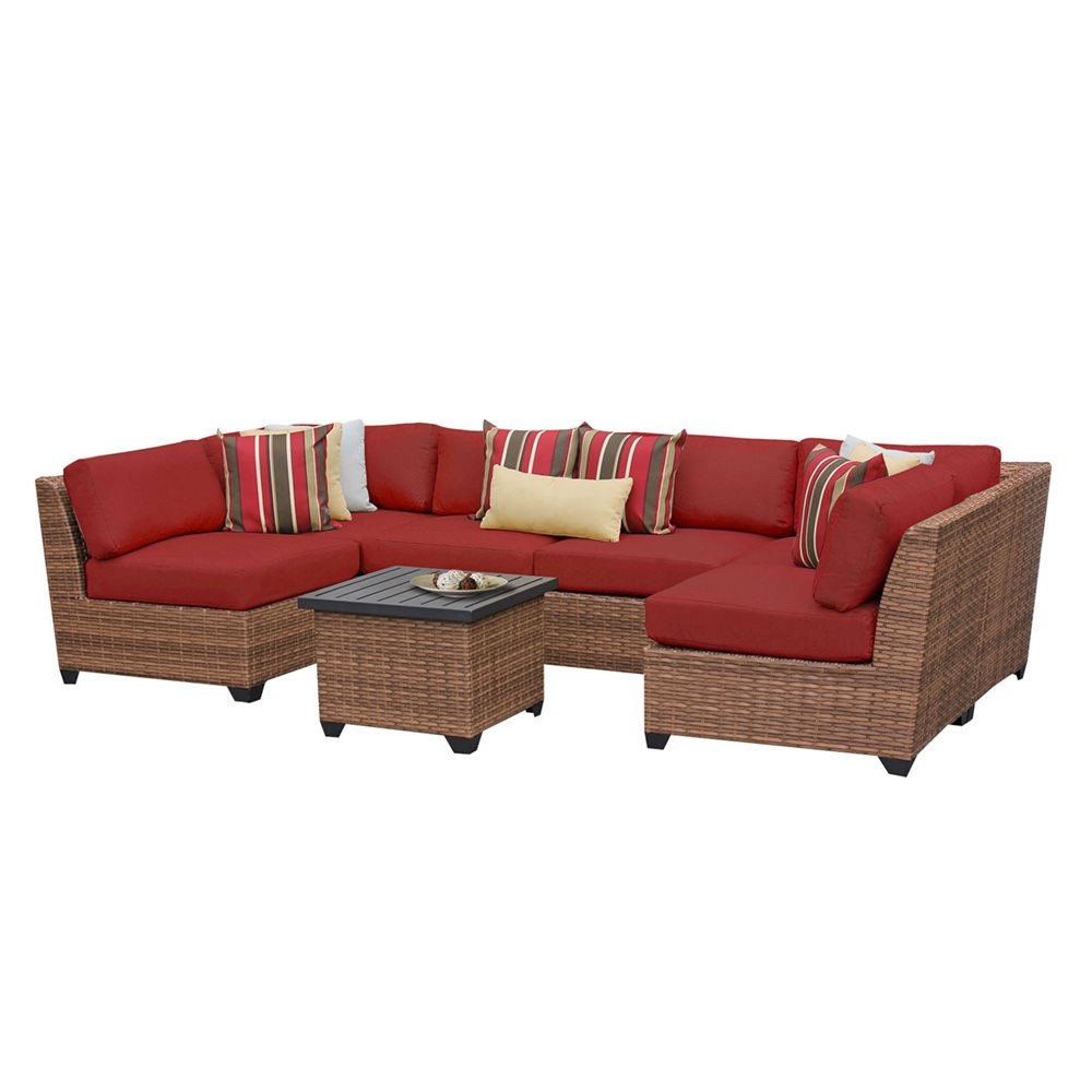 Outdoor lounge furniture CUB LAGUNA 07c TERRACOTTA TKC