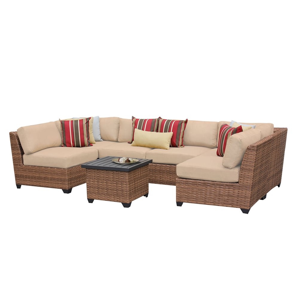 Outdoor lounge furniture CUB LAGUNA 07c WHEAT TKC