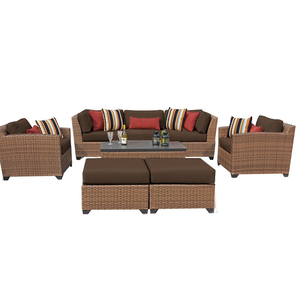 Outdoor lounge furniture CUB LAGUNA 08c COCOA TKC