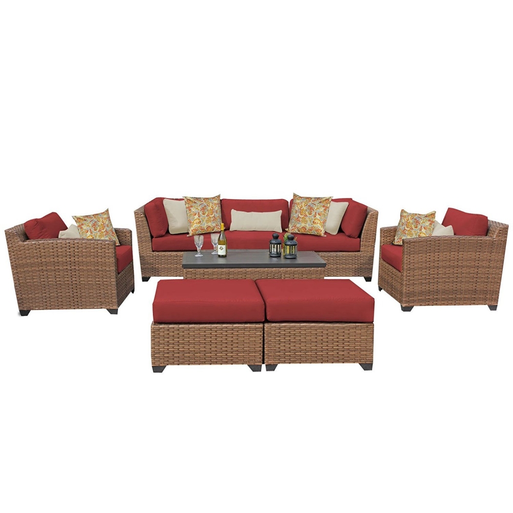 Outdoor lounge furniture CUB LAGUNA 08c TERRACOTTA TKC