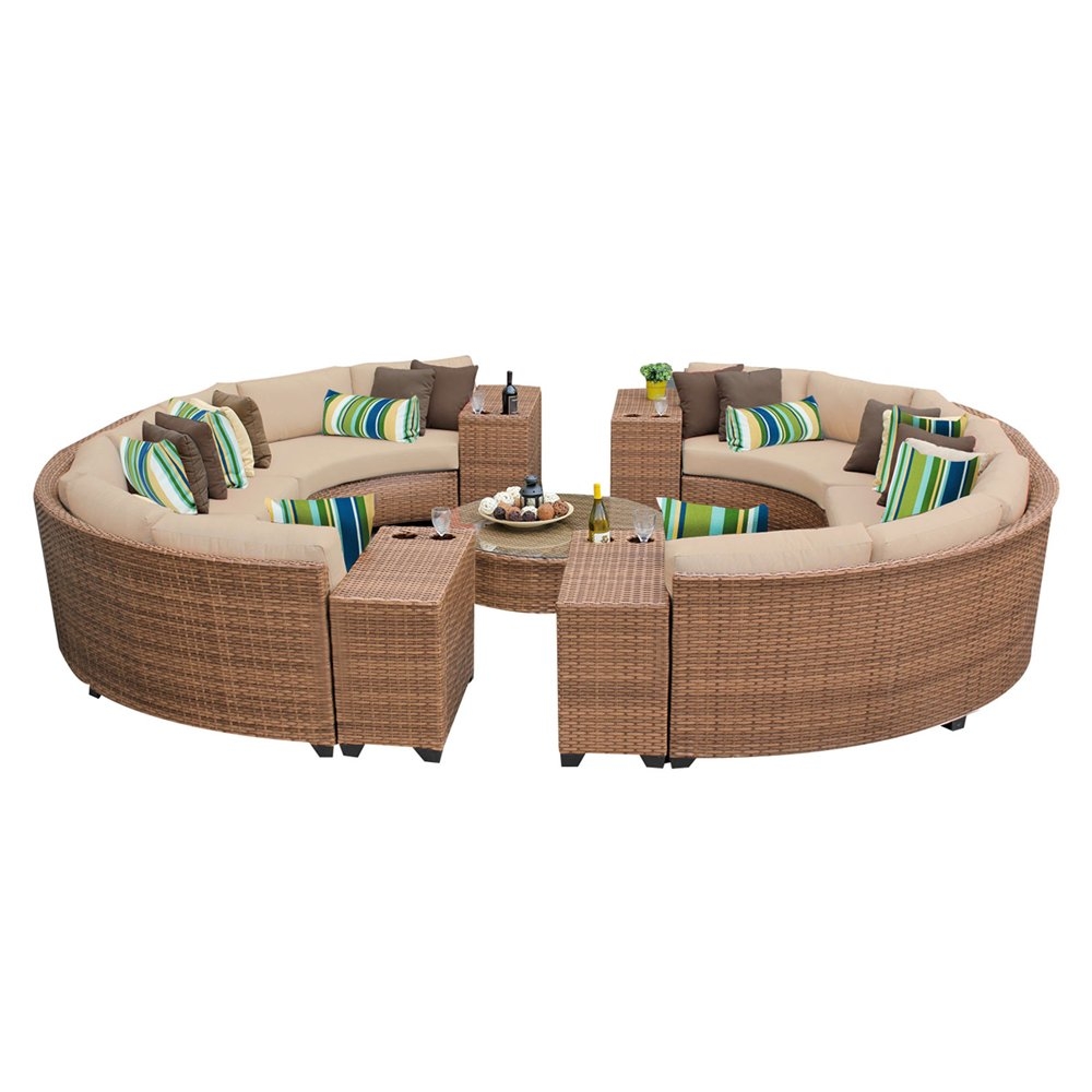 Outdoor lounge furniture CUB LAGUNA 11b WHEAT TKC