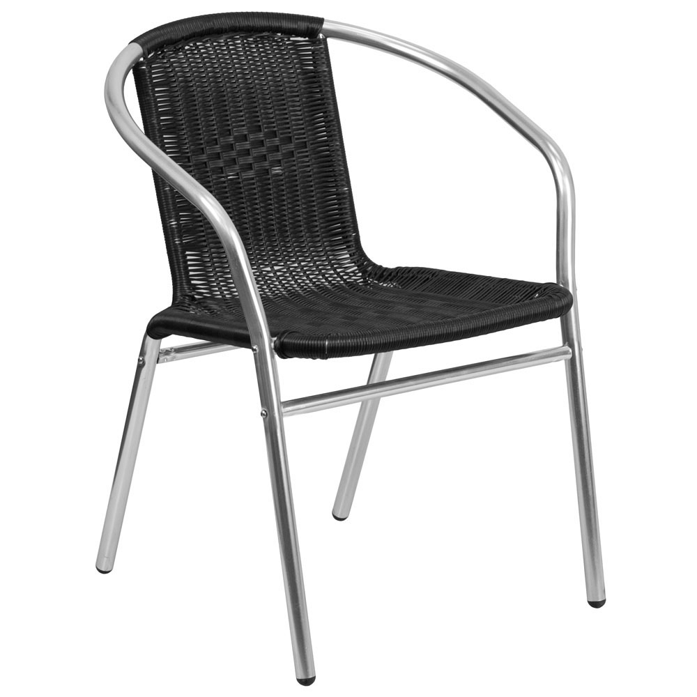 Outdoor patio chairs CUB TLH 020 BK GG FLA