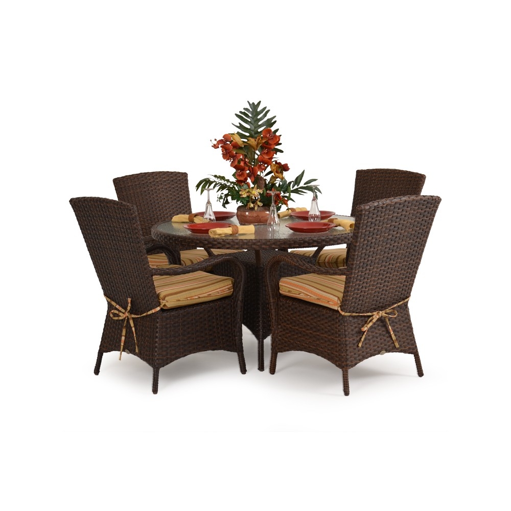 Outdoor table and chairs CUB GARD66048GTS6010X4TS PSR