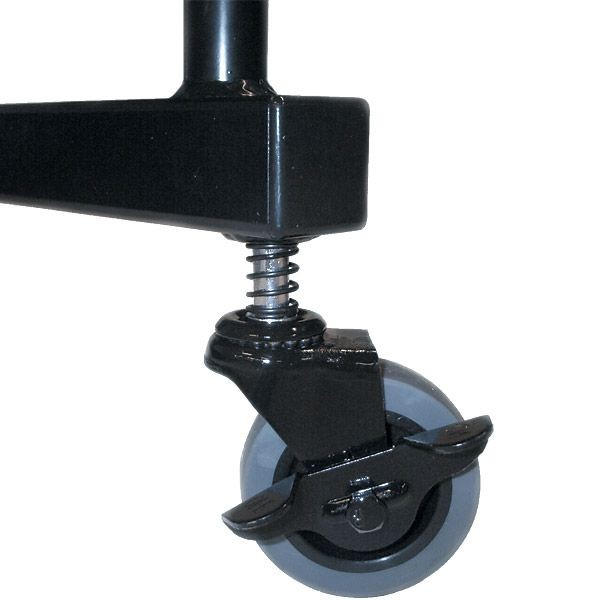 Panel dividers corner casters