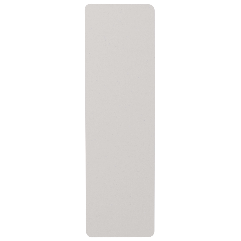 Plastic folding table top view