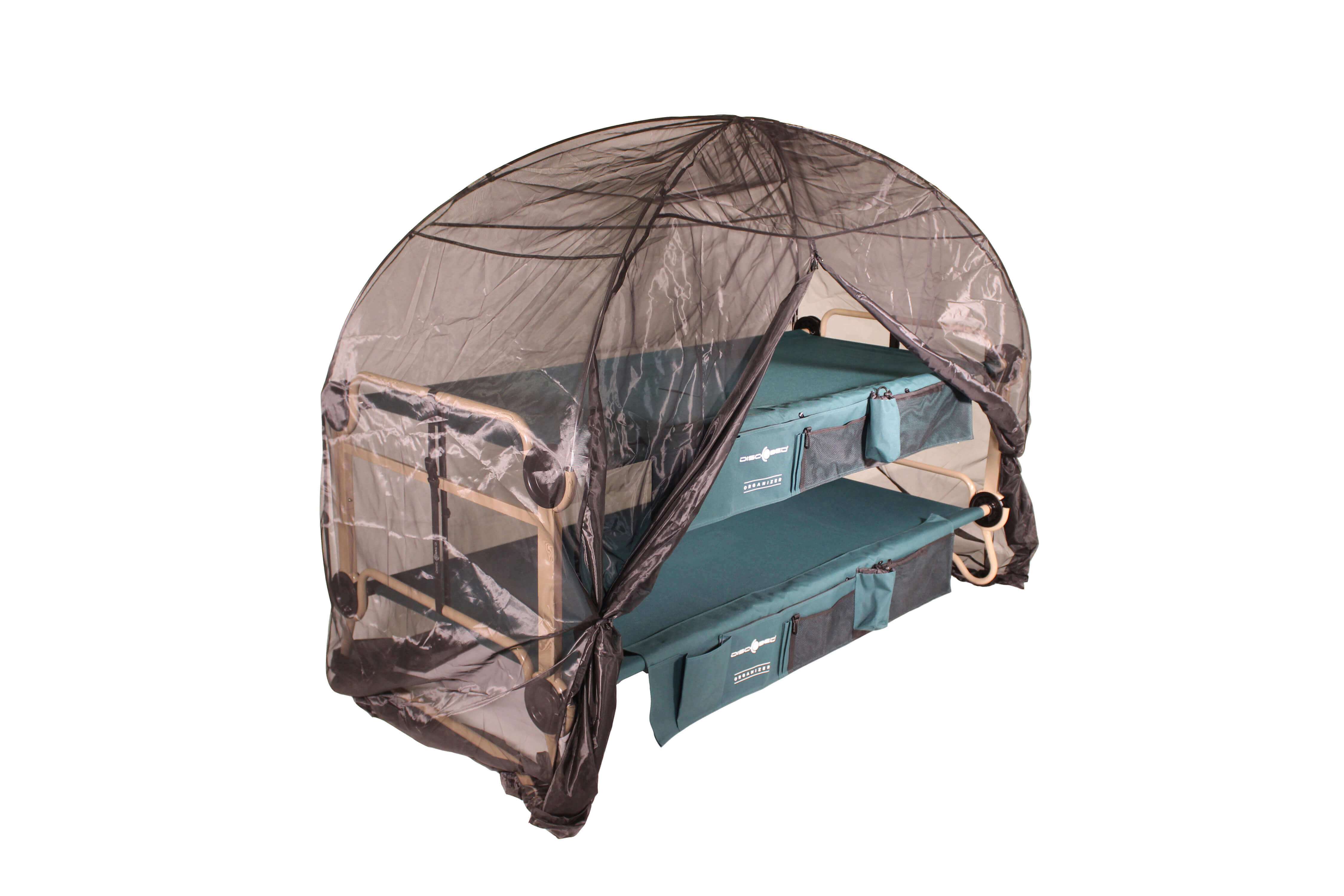 Disc O Bed Mosquito Net For Cot Bunk Beds, Portable Bunk Bed Cots