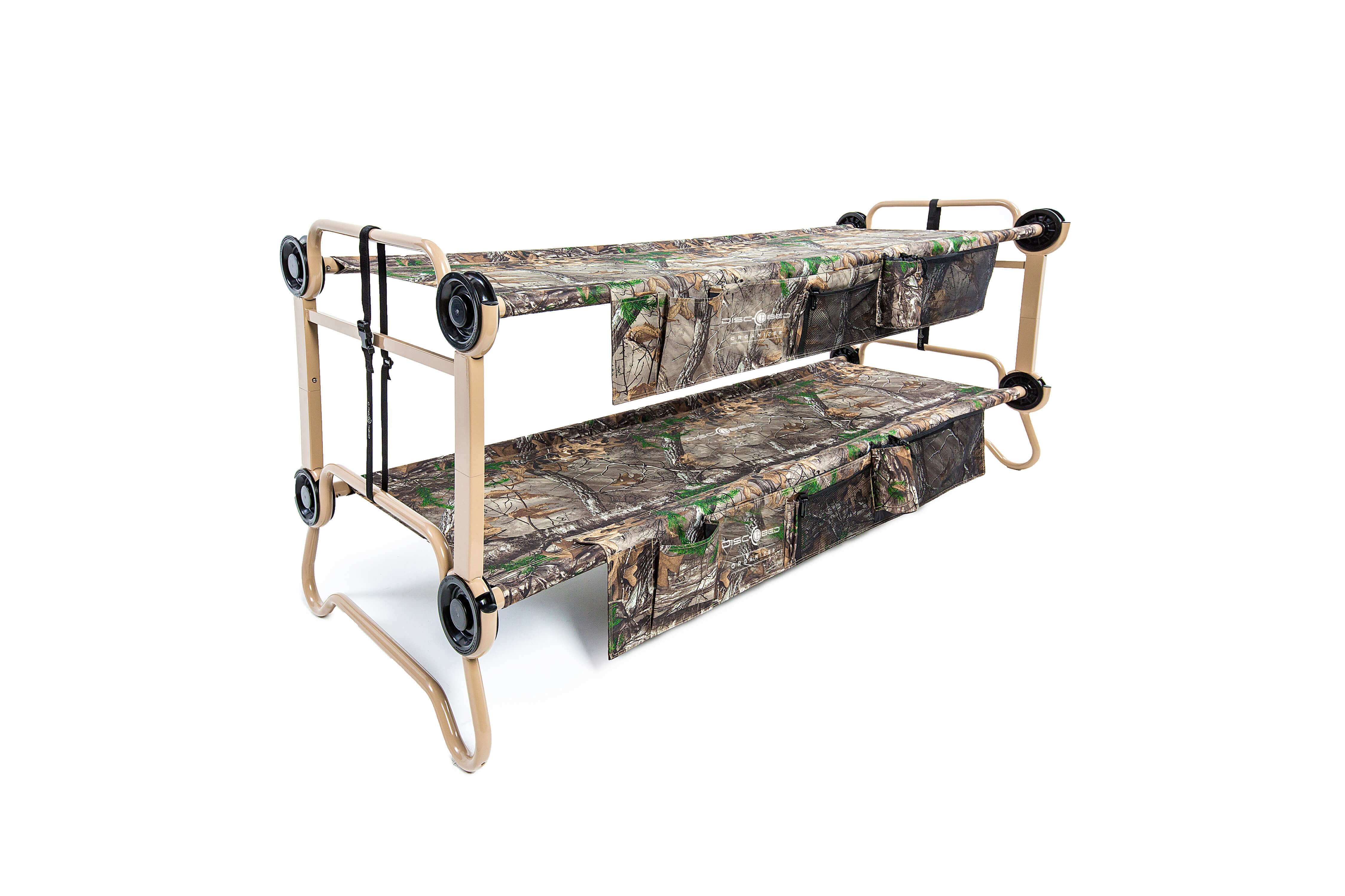 Portable bunk beds double campin bed