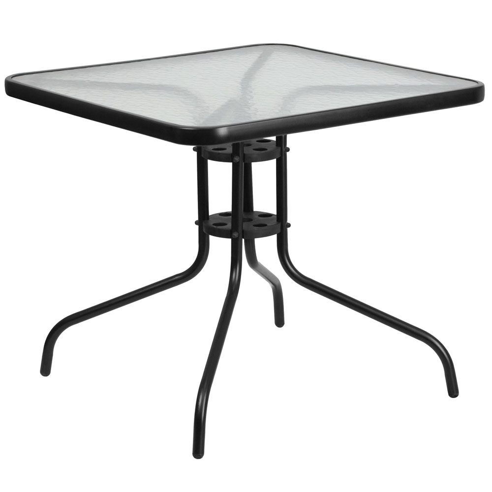 Restaurant tables and chairs 31and5inch square outdoor table