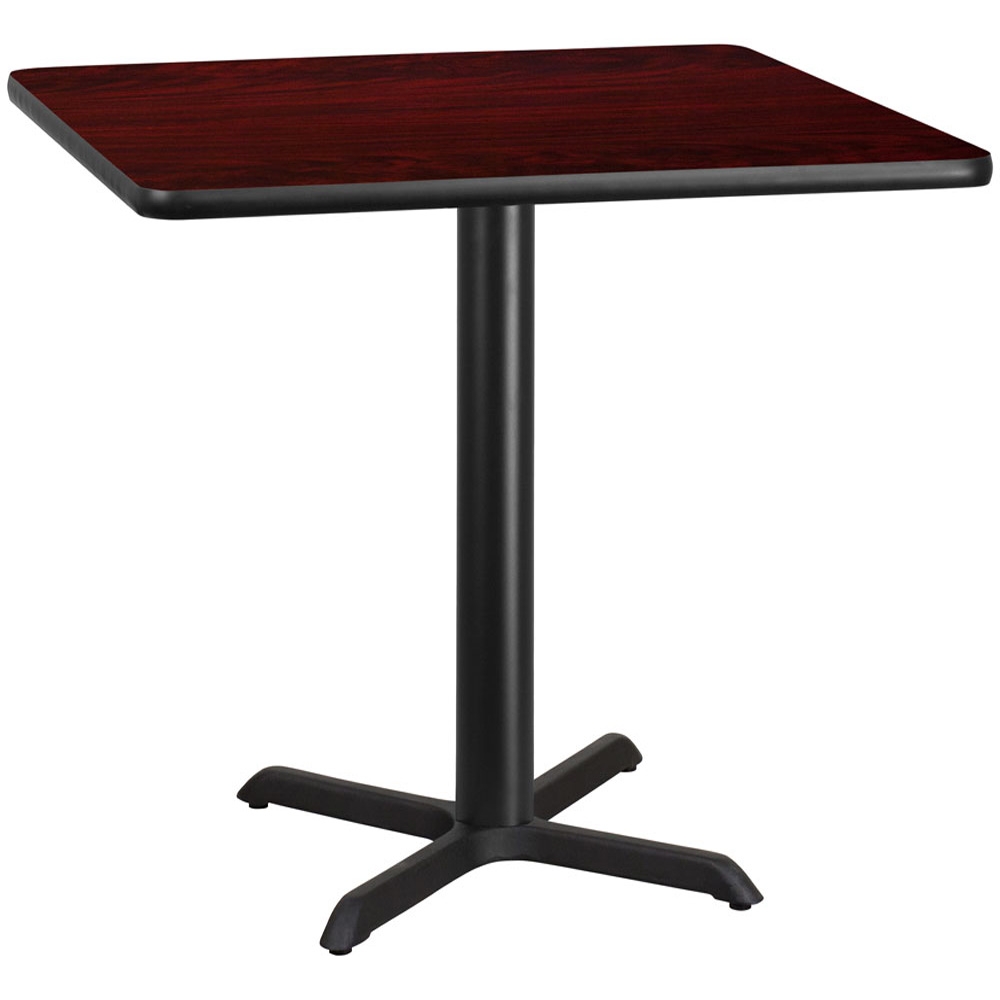 Restaurant tables and chairs 42inch bistro square table