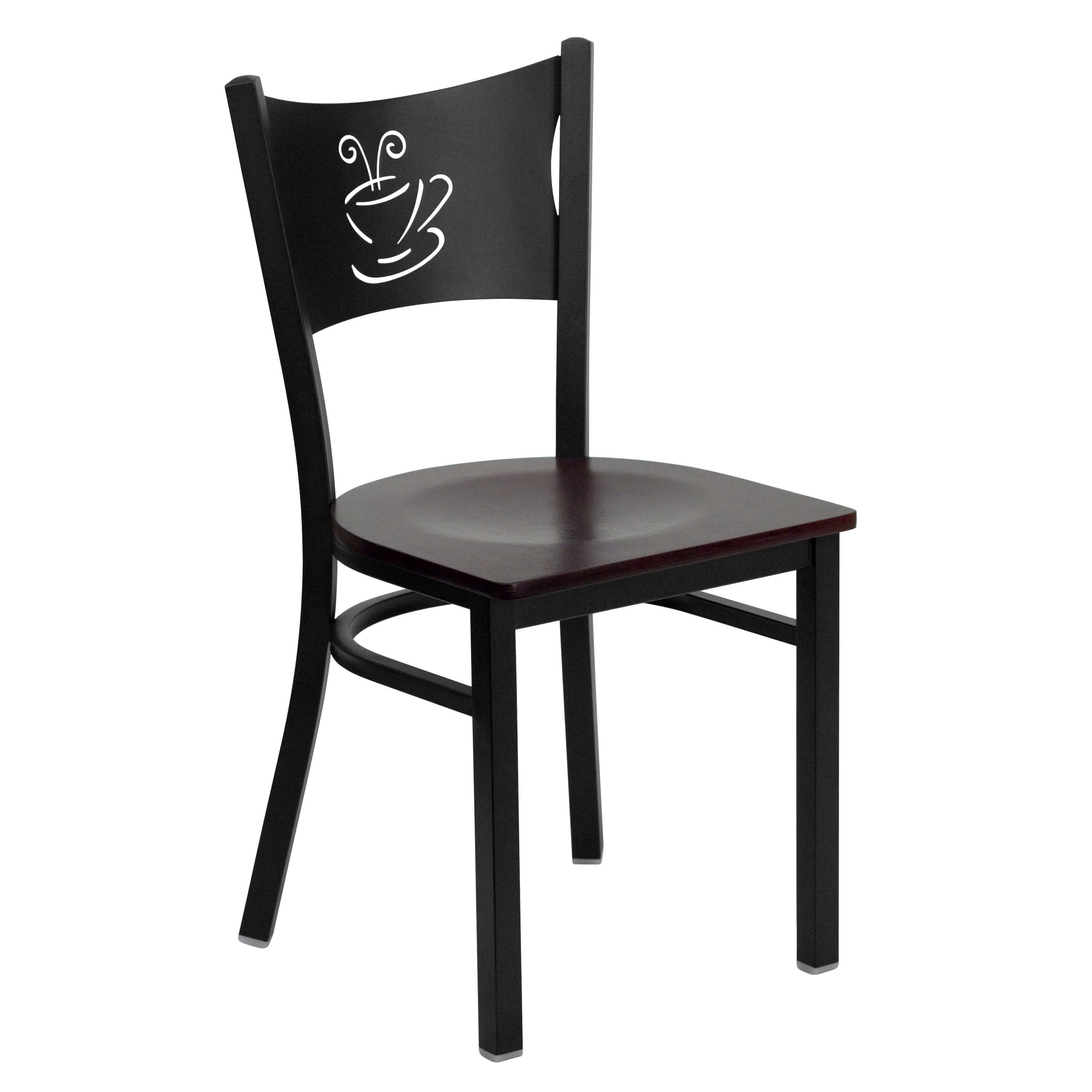 Restaurant tables and chairs coffe back casual dining chair
