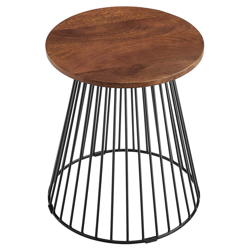 Architectural side table 16 angle view