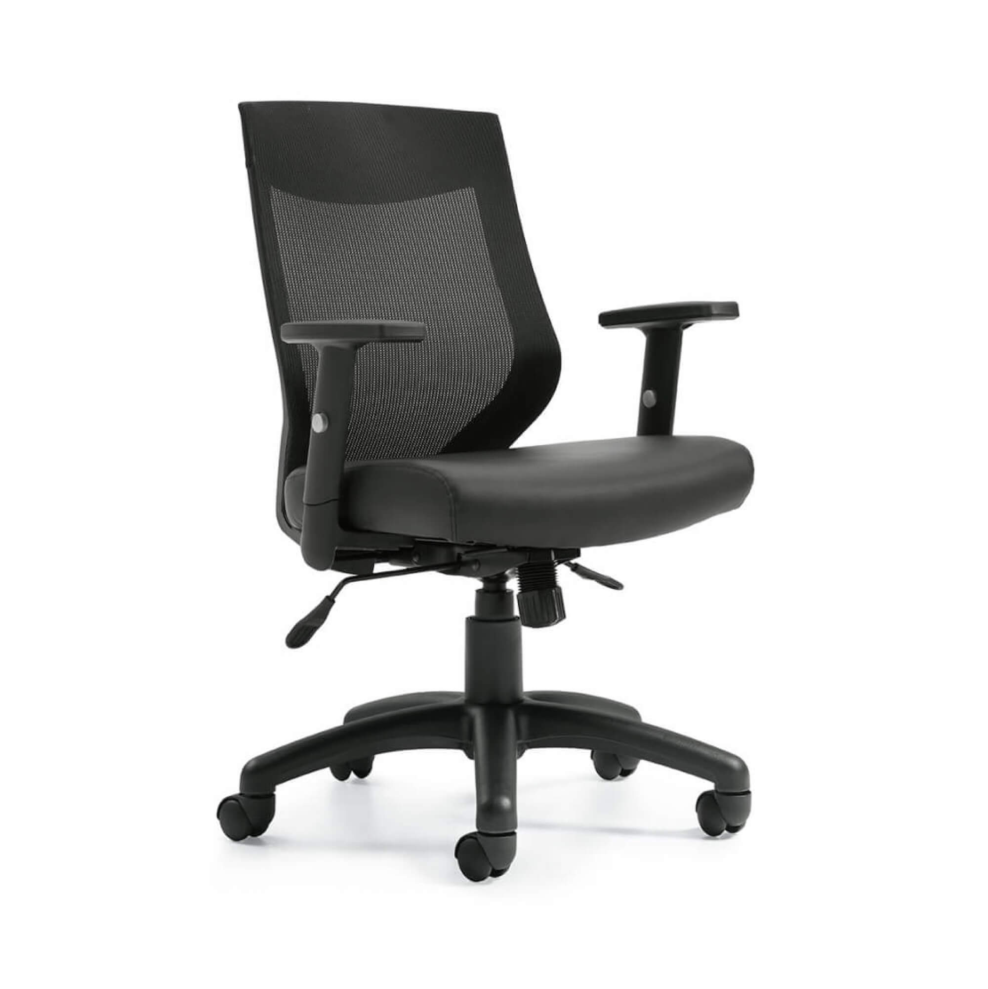 Big&tall office chairs big&tall mesh office chair black mesh office chair angle view