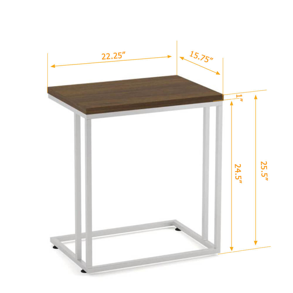 Coffee side table 22x15 dimensions