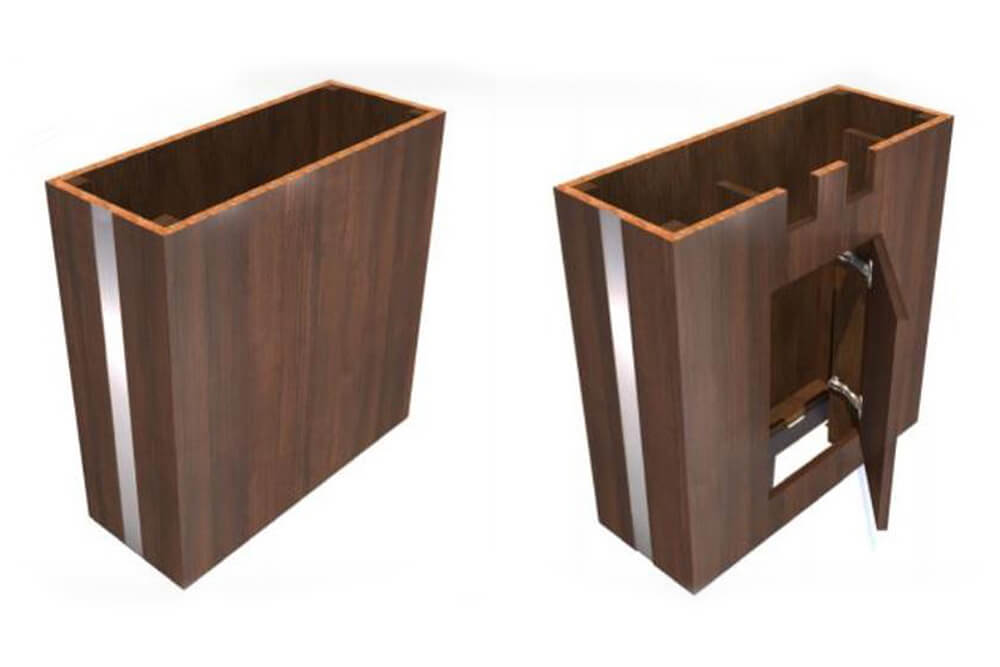 Conference table 27 seats base 2