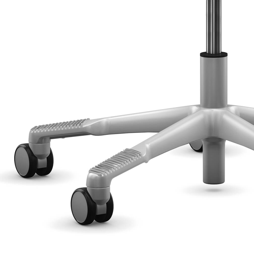 Ergonomic desk chair gray base Ergonomic desk chair gray base