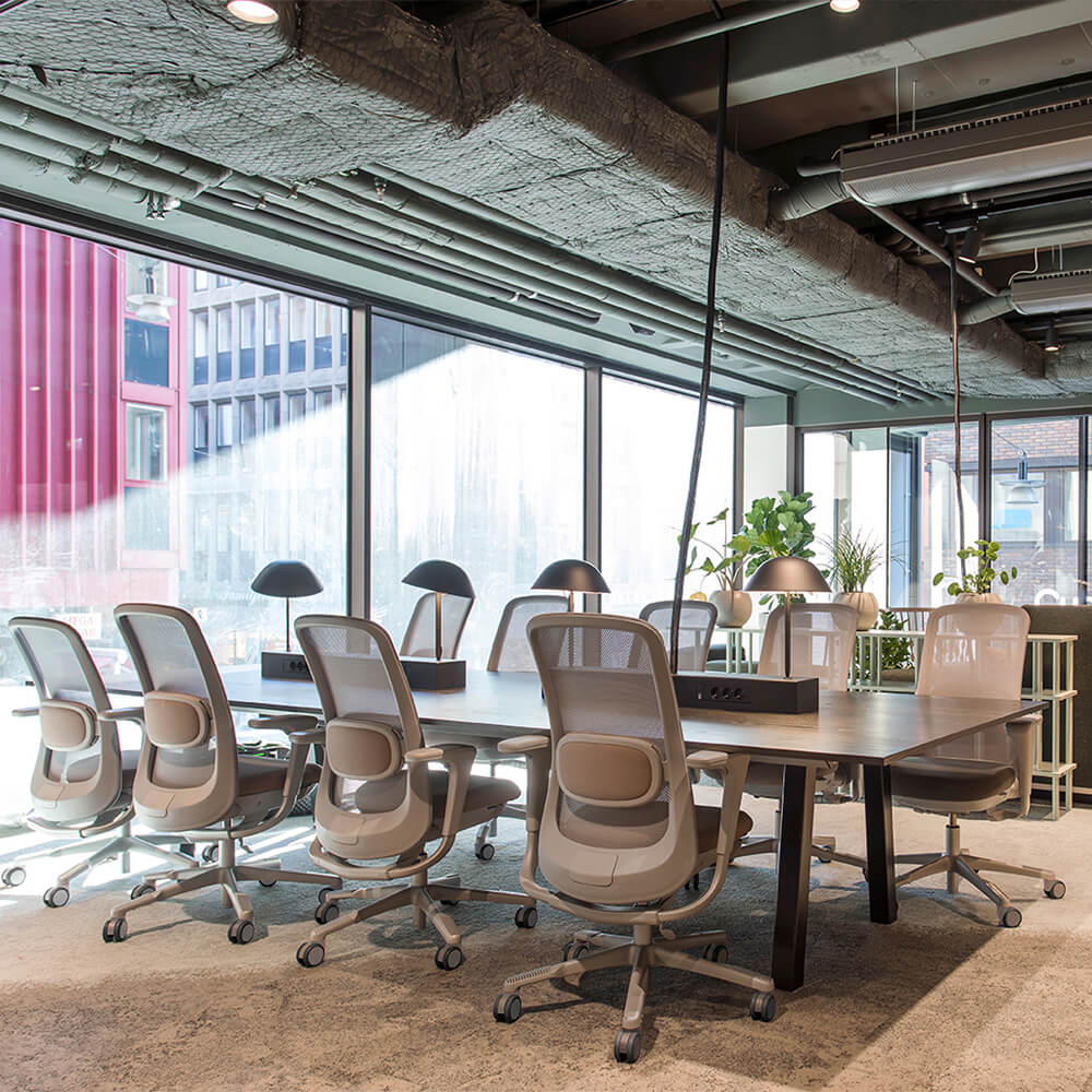 Ergonomic desk chair gray environment Ergonomic desk chair gray environment