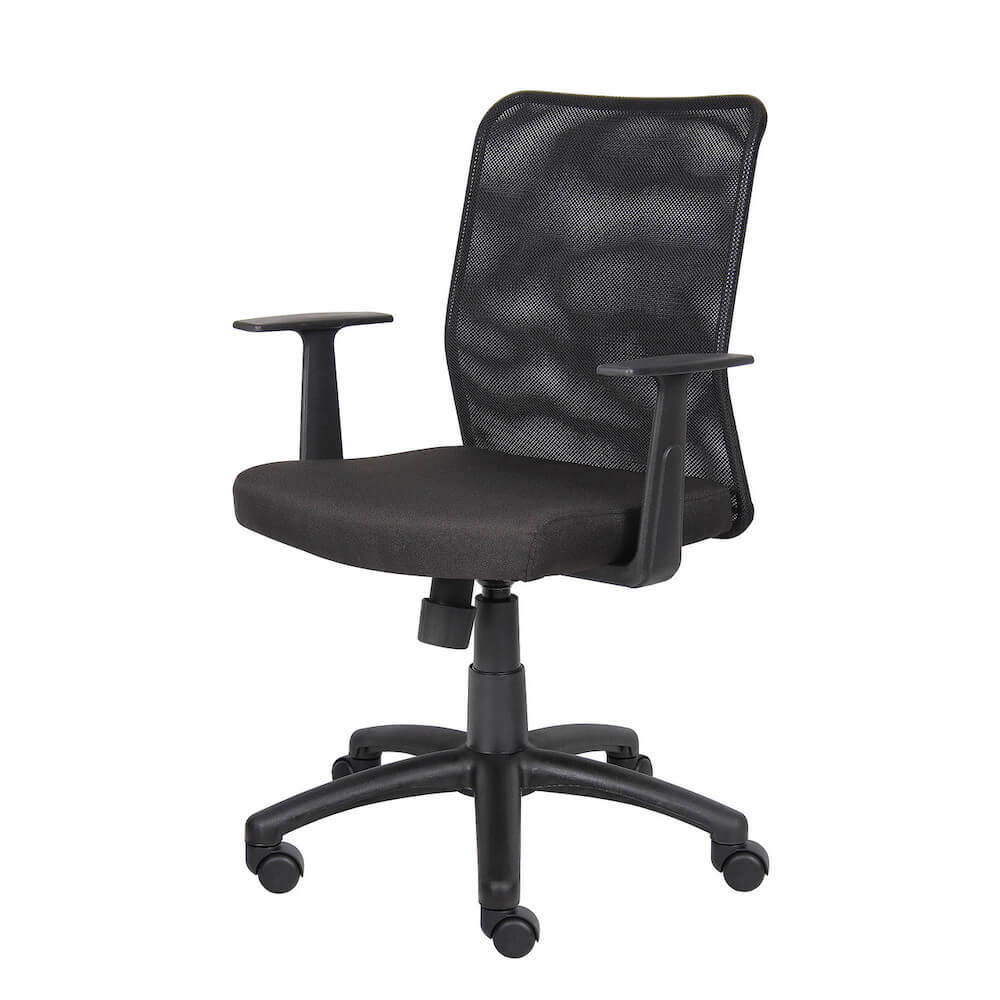 Executive and conference chairs office deks chairs breathable mesh office chair angle view 2