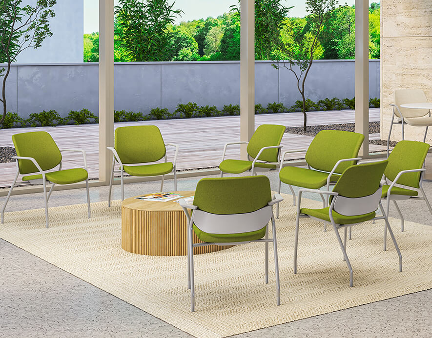 Executive and conference chairs office desk chairs guest room chair green fabric space view 1 Executive and conference chairs office desk chairs guest room chair green fabric space view 1