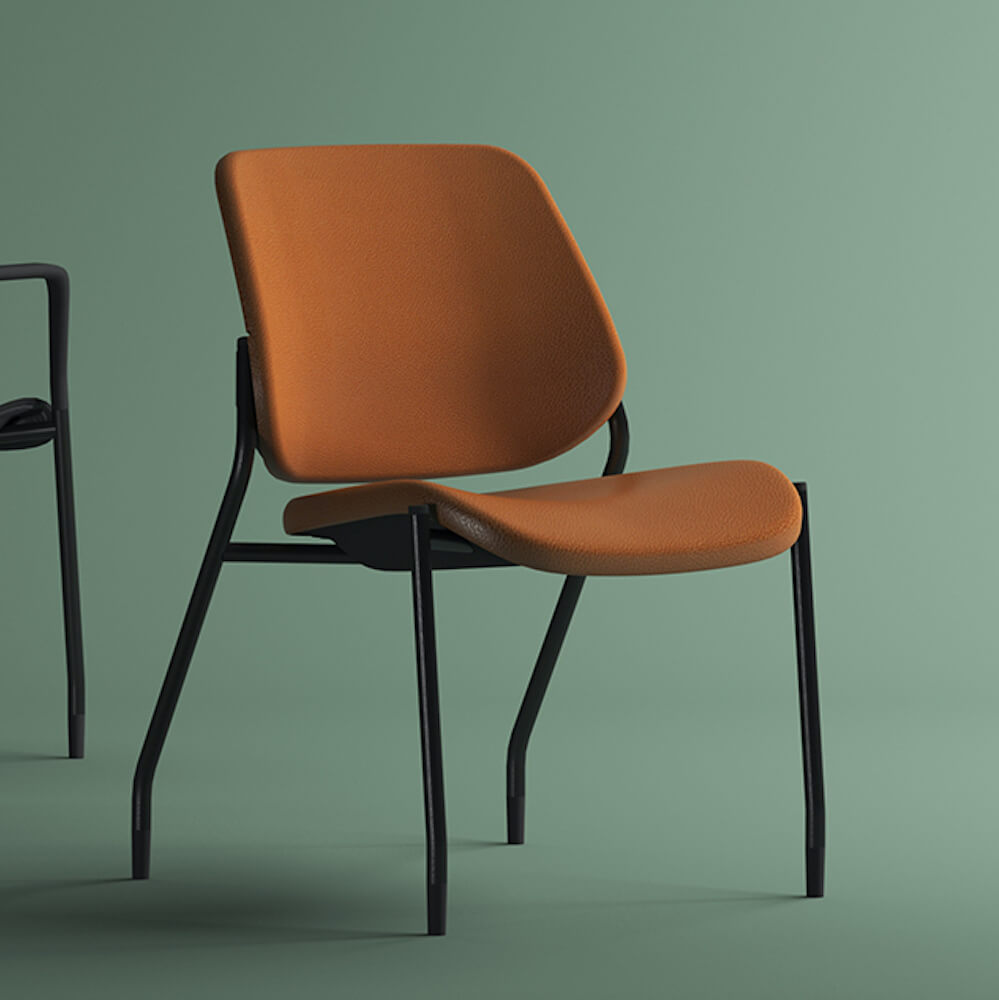 Executive and conference chairs office desk chairs guest room chair orange fabric close up Executive and conference chairs office desk chairs guest room chair orange fabric close up