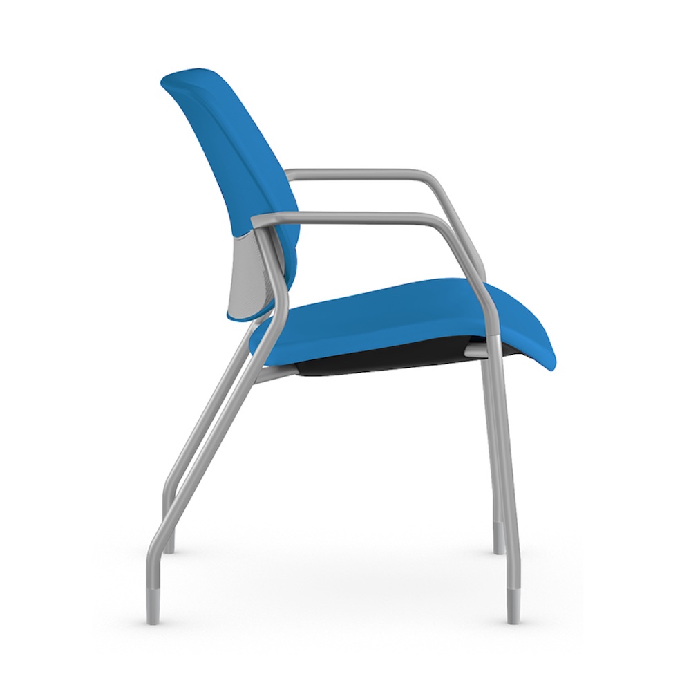 Executive and conference chairs office desk chairs guest room chair turquoise fabric side view Executive and conference chairs office desk chairs guest room chair turquoise fabric side view