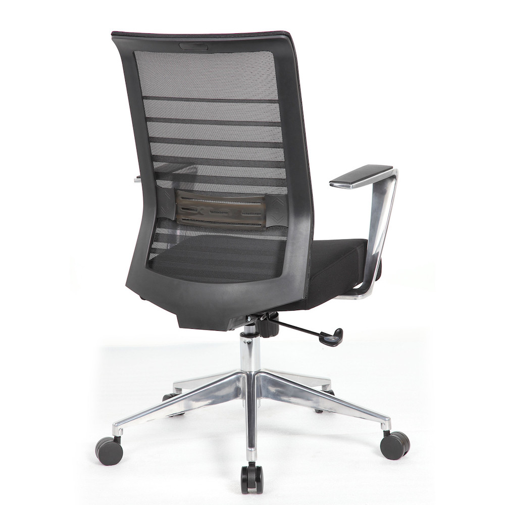 Executive and conference chairs office desk chairs high back mesh executive chair back angle view