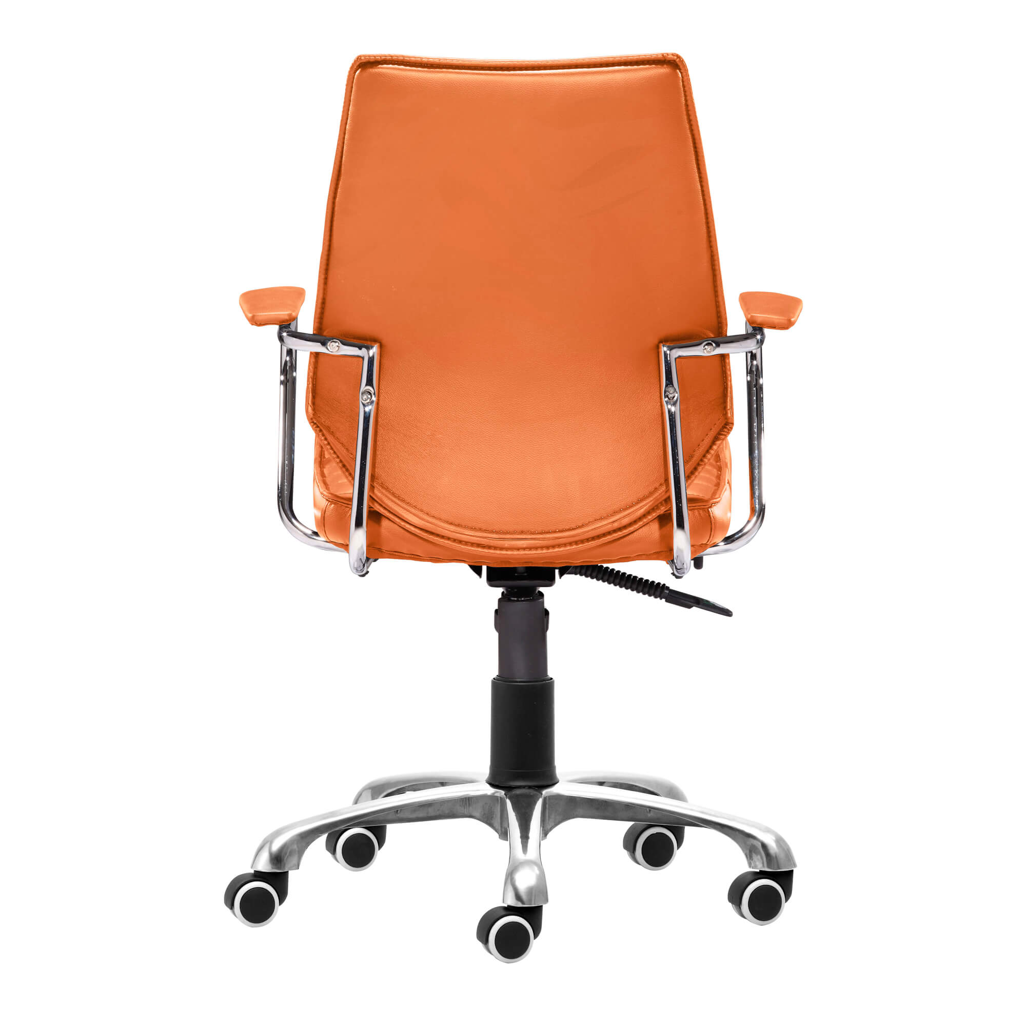 Executive low back office chair back view