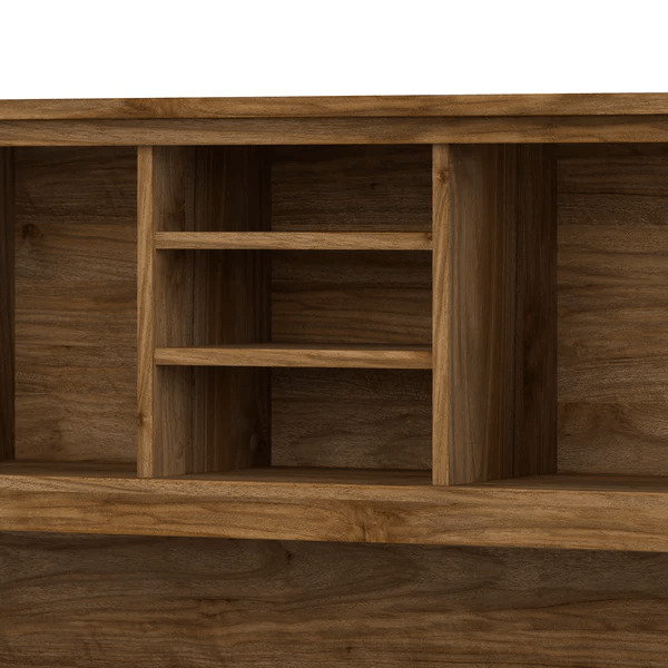 L shaped computer desk with traditional file cabinet 72 w details 1