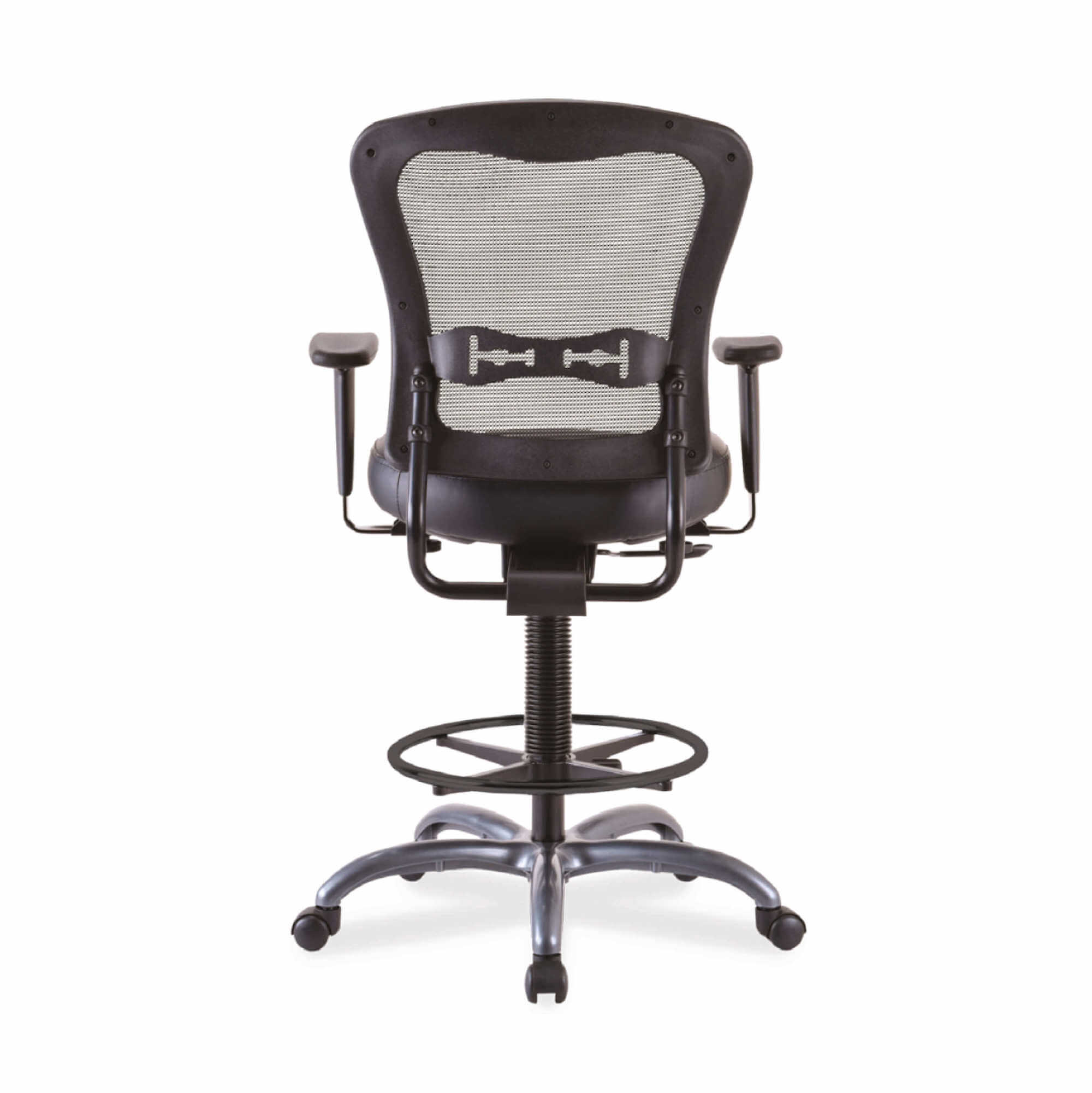 Office chair for standing desk ergonomic stool for standing desks medical stool with back back view 1