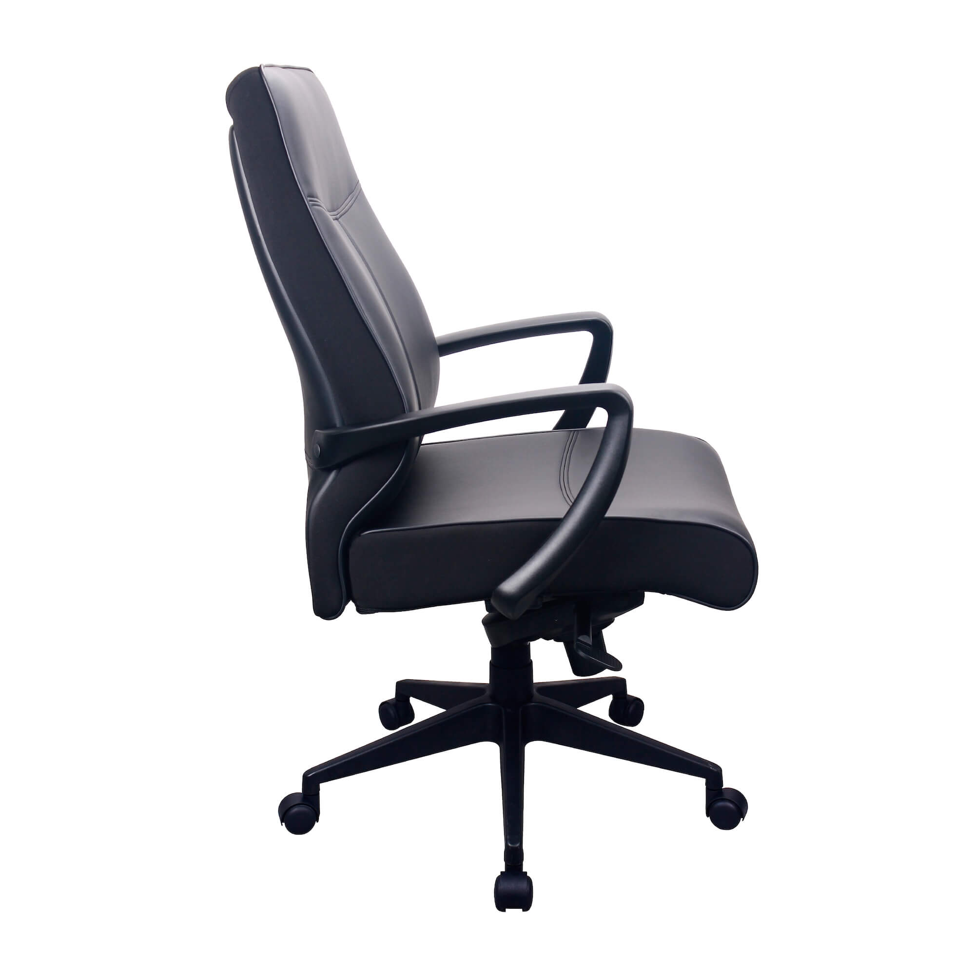 Office desk chairs executive and conference chairs modern leather executive chair modern leather executive chair side view