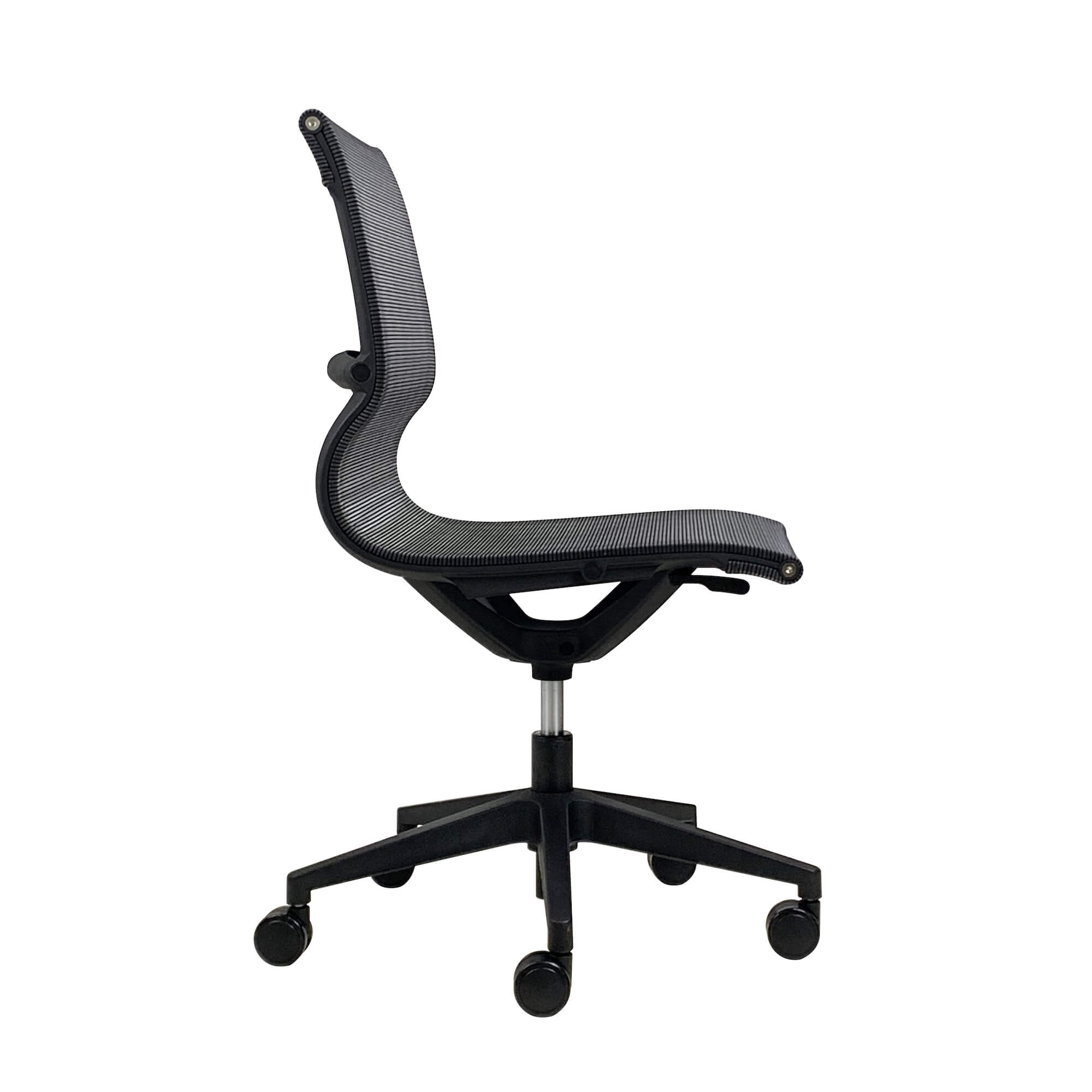 Office desk chairs executive chairs and conference chairs mesh conference chair side view