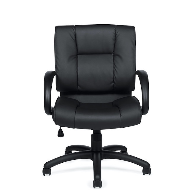 Office furniture chair conference chair front black