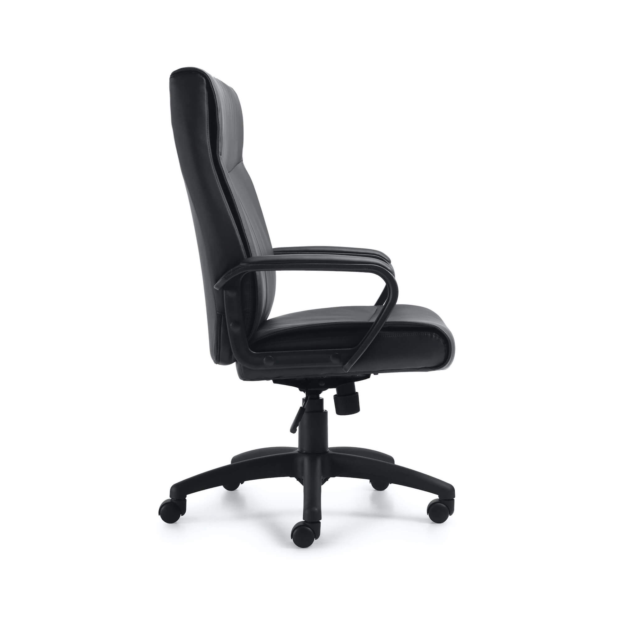 Office furniture chairs executive chair and conference chairs big and tall executive chair side view