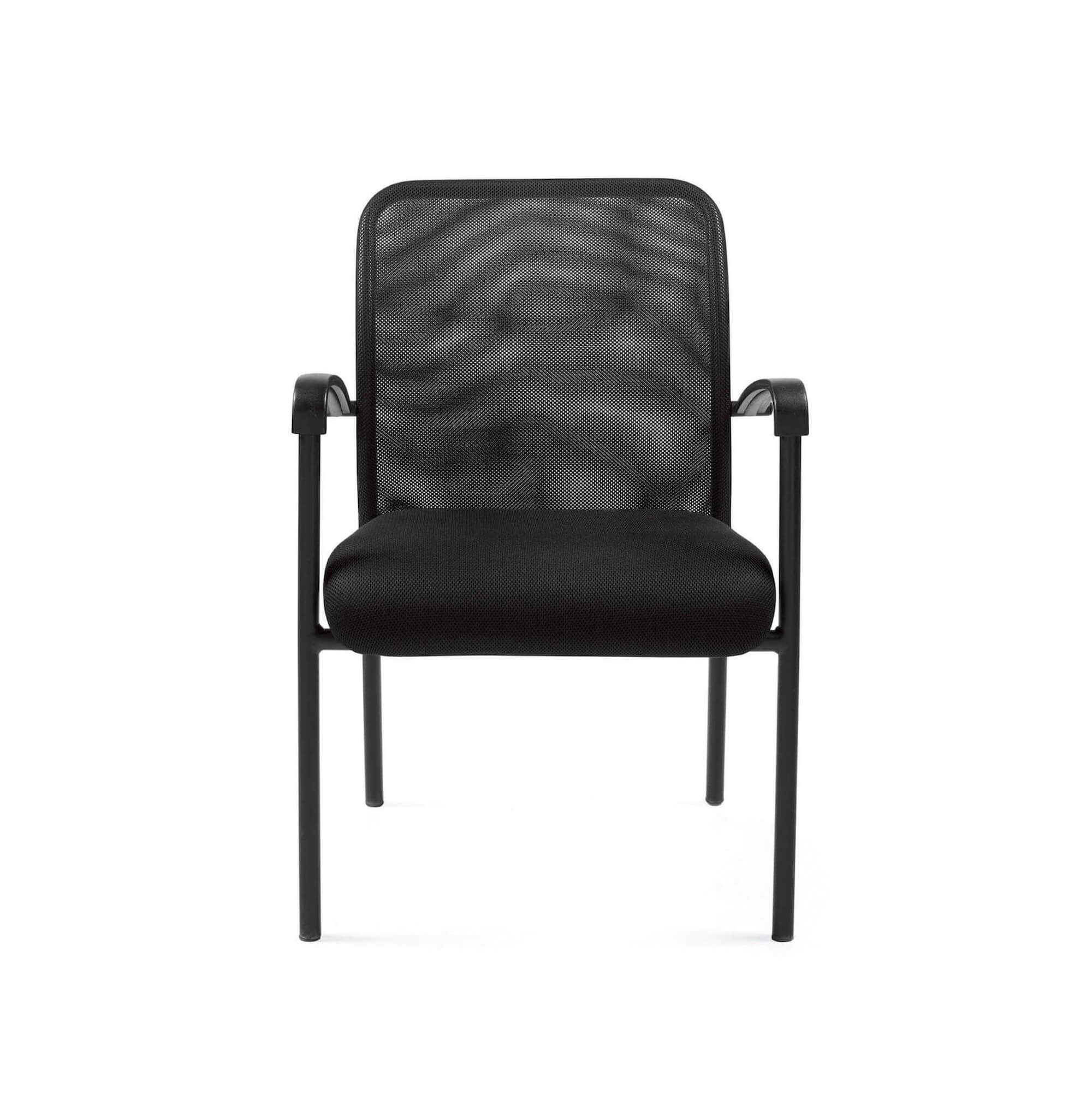 Office furniture chairs guest chairs waiting room chair with arms front view Office furniture chairs guest chairs waiting room chair with arms front view