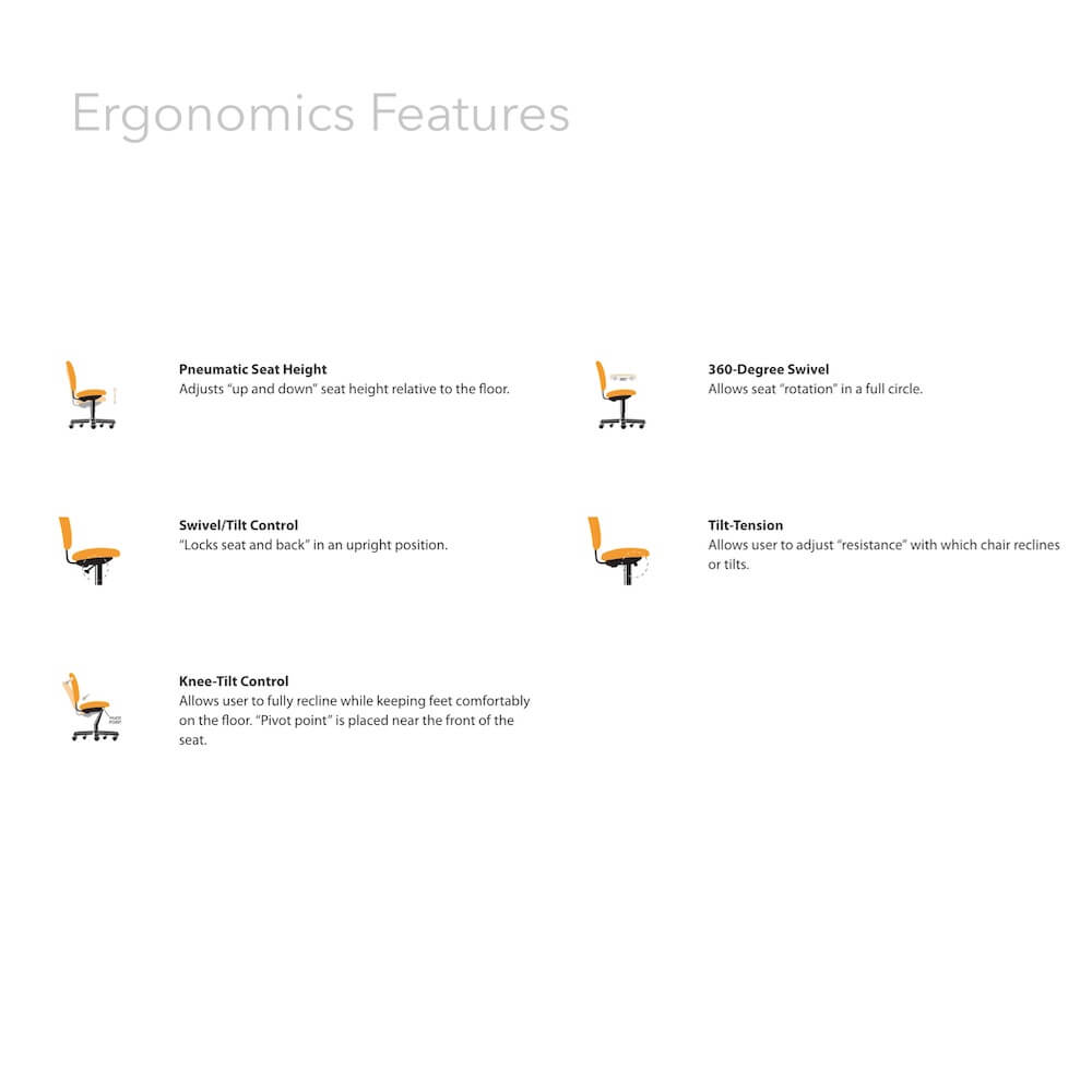 Office furniture chairs office desk chairs cushioned deks chair with wheels ergonomic features