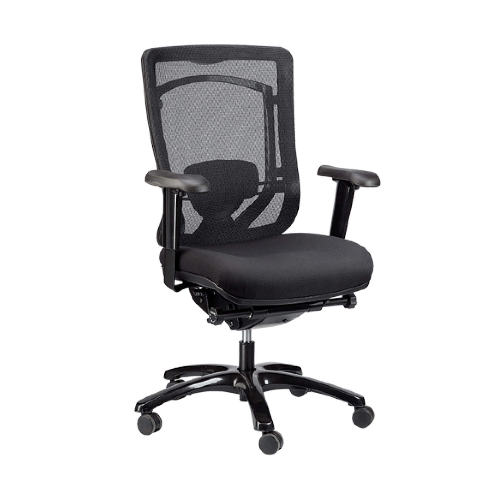 Office furniture chairs office desk chairs ergonomic executive chair angle view