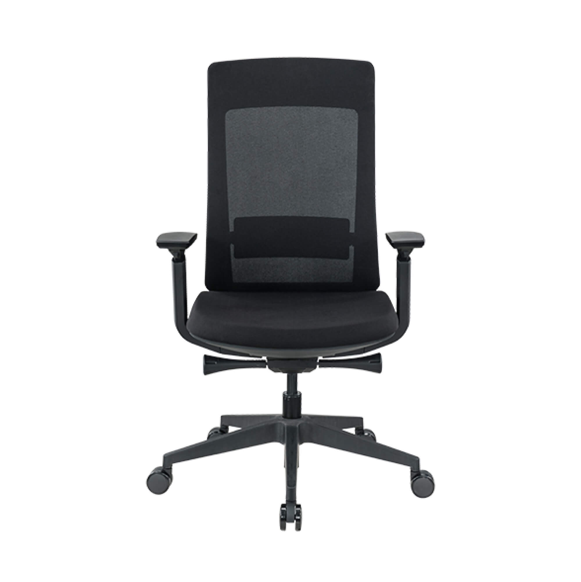 Office furniture chairs office desk chairs modern executive chair chair black frame black fabric front view Office furniture chairs office desk chairs modern executive chair chair black frame black fabric front view