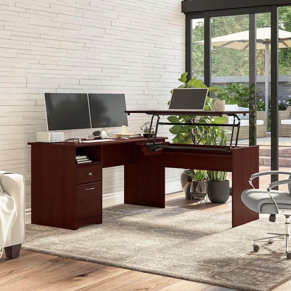 sit-and-stand-desk-sit-and-stand-corner-desk-standing-desk-for-home-office-60w-harvest-cherry-space-view-1.jpg