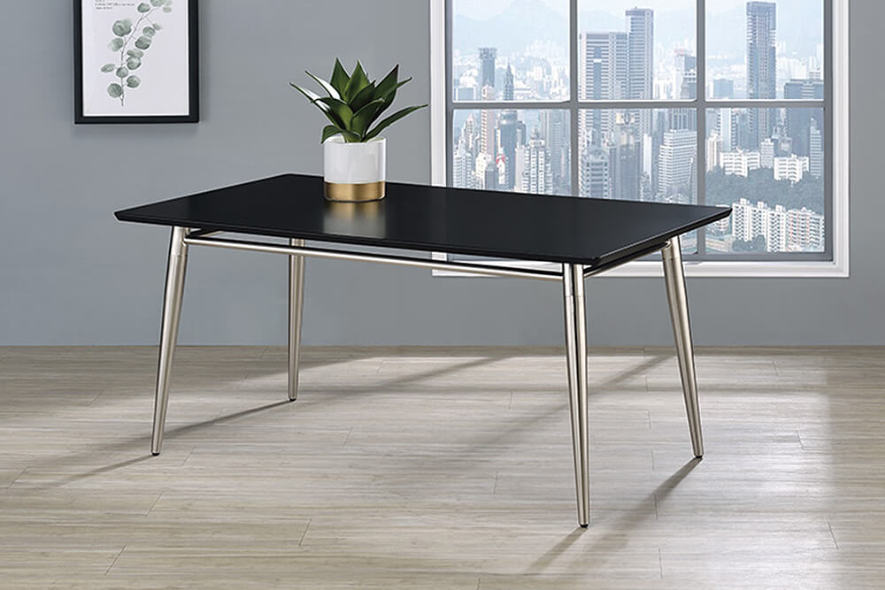 Sleek modern occasional tables lifestyle 1